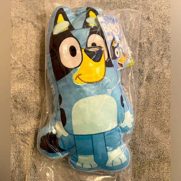 NWT Bluey Shaped Decorative Pillow - Picture 1 of 3